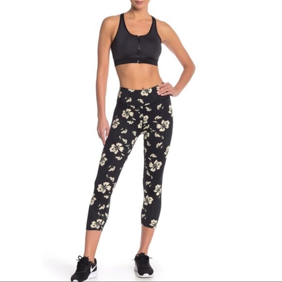 Sam Edelman Pants - Sam Edelman High Waisted Capri Workout Leggings